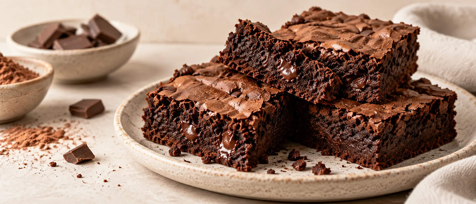 Brownies au chocolat